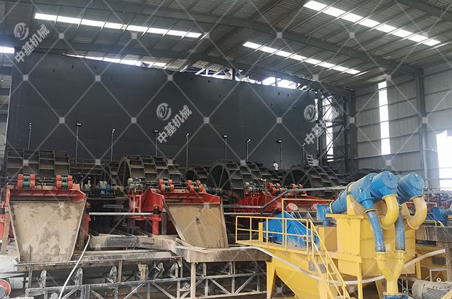 轮式(shi)洗砂机