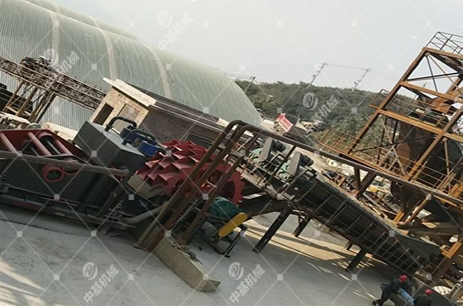 轮式洗(xi)砂机(ji)
